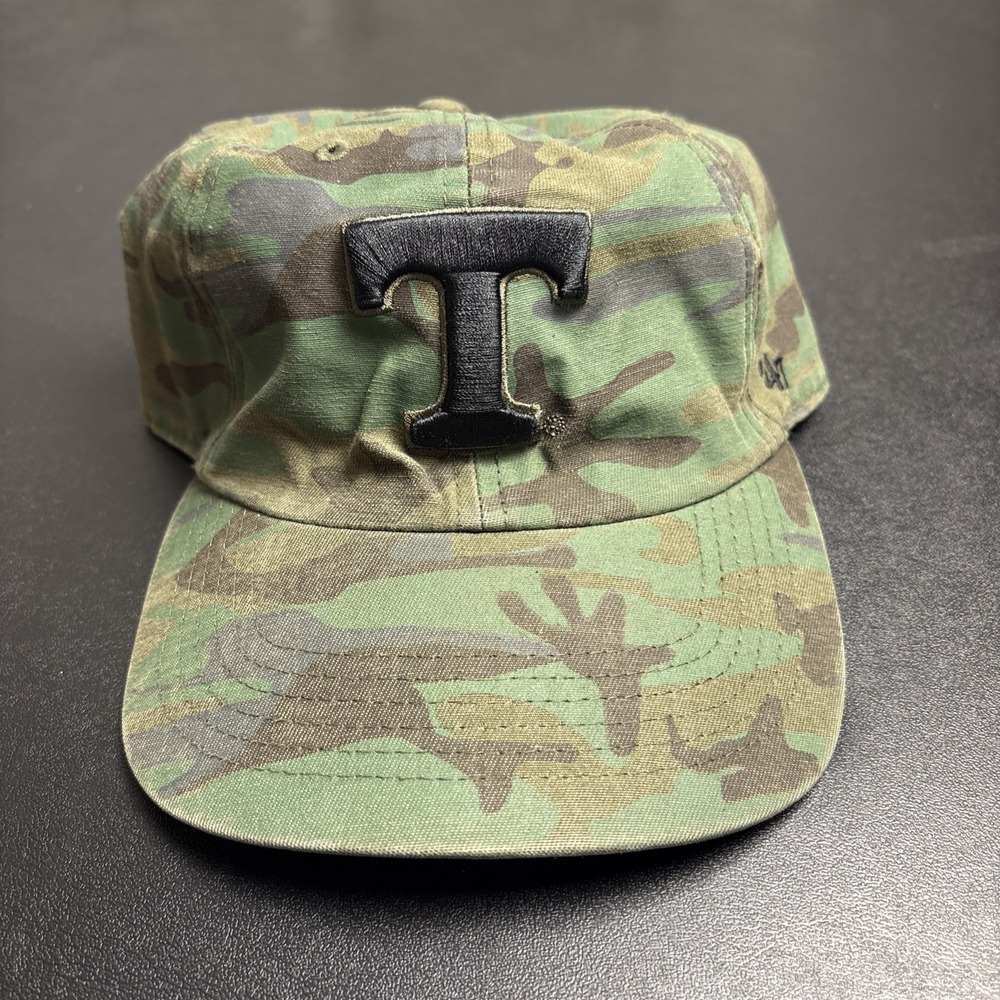 Tennessee Volunteers Camo 47 Brand Hat NCAA Camouflage Adjustable Cap OSFA